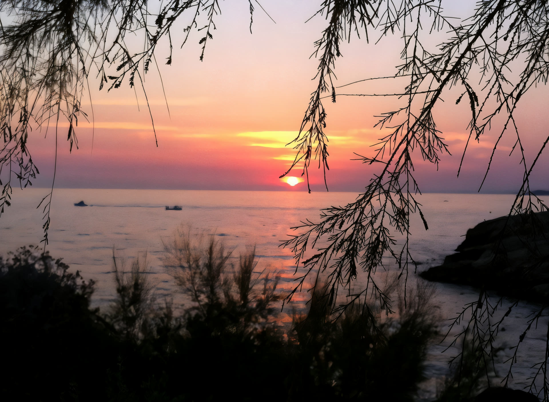La calanque de Saména